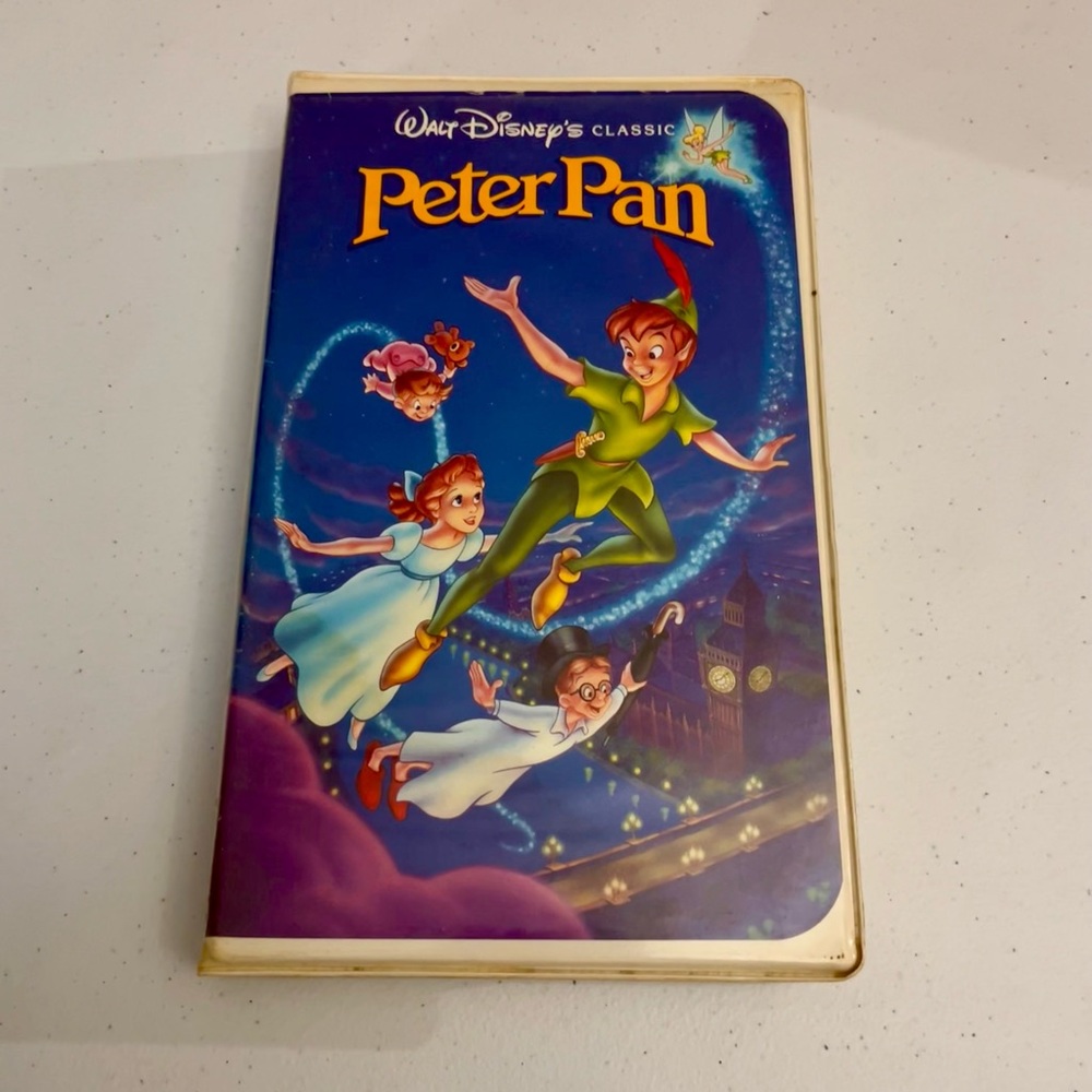 Disney’s Peter Pan Black Diamond The Lion Classics VHS Movie 960